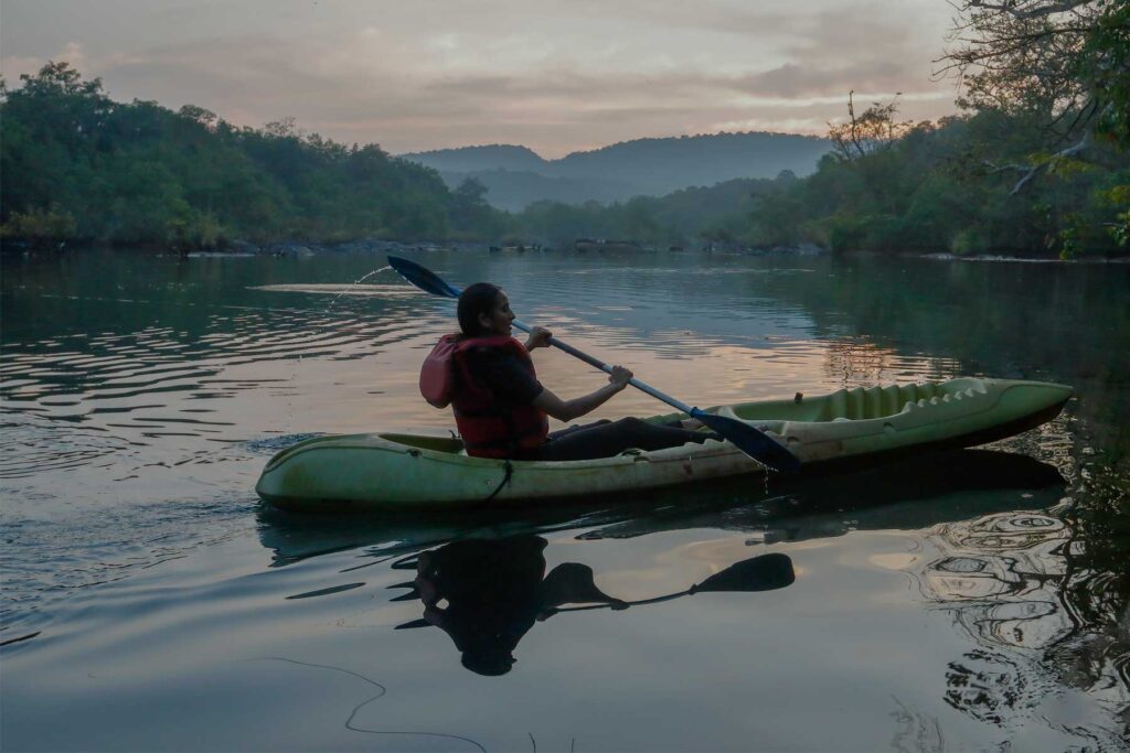 Kayaking
