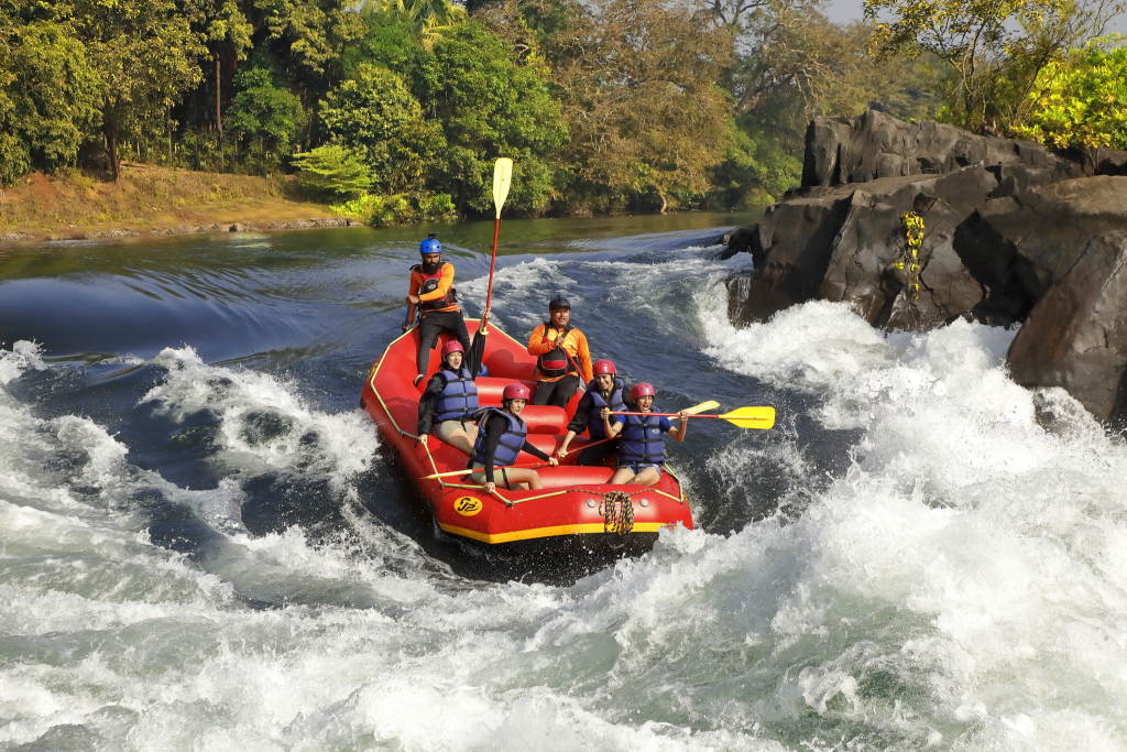  River rafting, dandeli river adventure activities 
